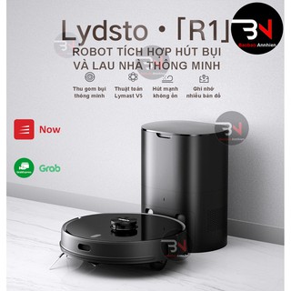 Robot hút bụi lau nhà thông minh Xiaomi Lydsto R1 Phiên bản Quốc Tế 2021 hộp đựng bụi tự động đổ rác kết hợp sạc