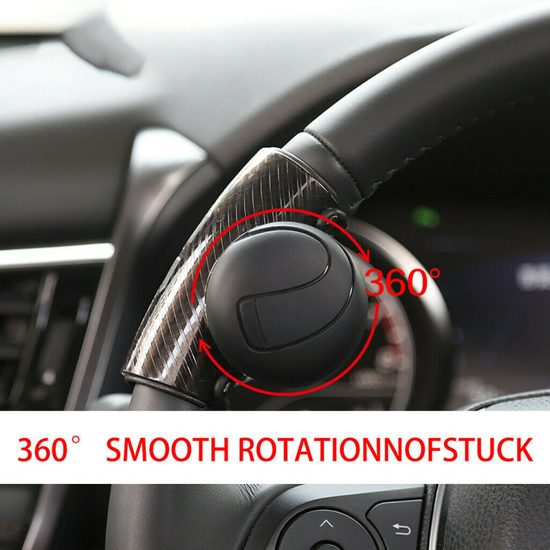 [ Ready Stock ] 360 Degree Rotation Universal Car Steering Wheel Booster/ Auto Car Steering Wheel Spinner Knob Booster Ball/ Car Handle Aid Turning Control Rotary Ball/ Car Styling Accessories