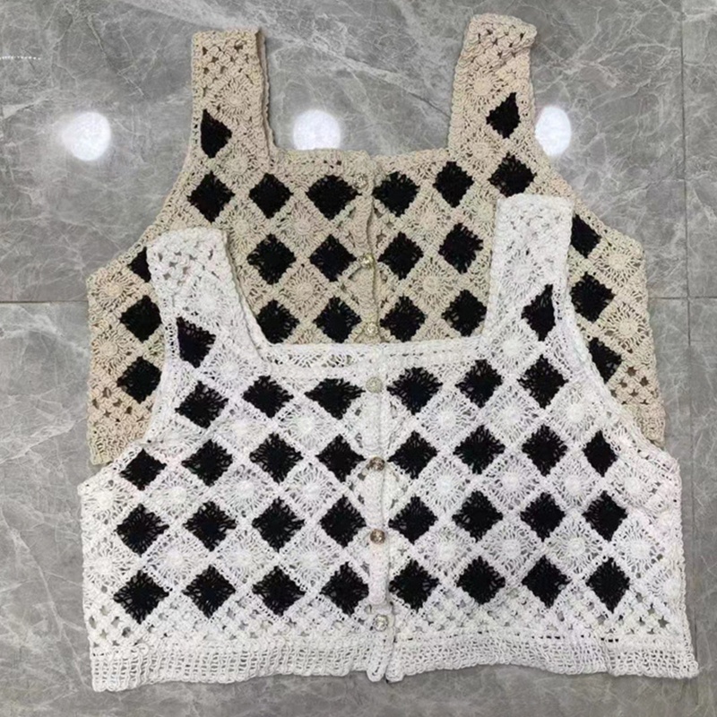 Áo Khoác Cardigan Dệt Kim Họa Tiết Hình Thoi Thời Trang Cho Nữ