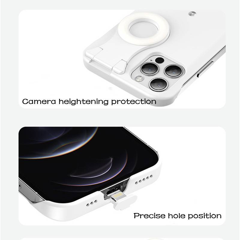 ốp điện thoại Tpu Mềm Kèm Đèn Led Tiện Dụng Cho Iphone 12 Promax 11 X Xsmax Xr 11promax 12mini