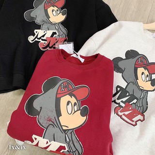 ÁO MICKEY DÀI TAY NỮ SWEATER