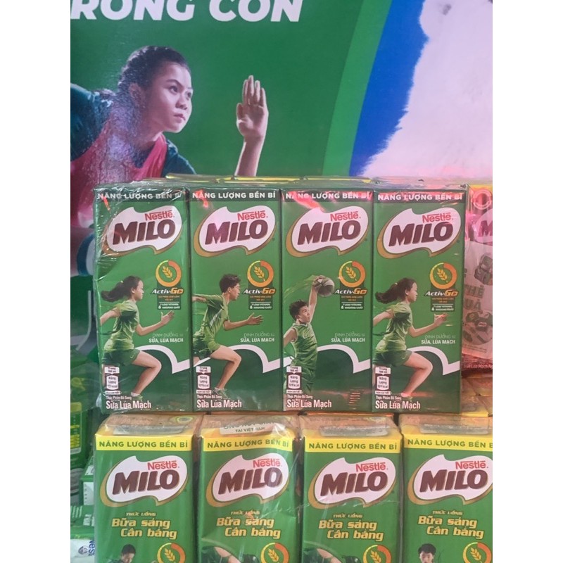 Lốc sữa MILO 180ml (date mới nhất)