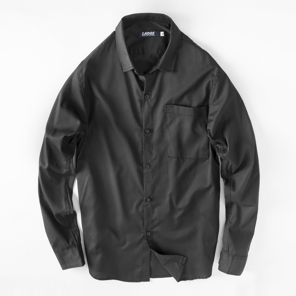 Áo sơ mi nam dài tay 1 túi LADOS - 8052 Chất vải đẹp, không phai màu | BigBuy360 - bigbuy360.vn