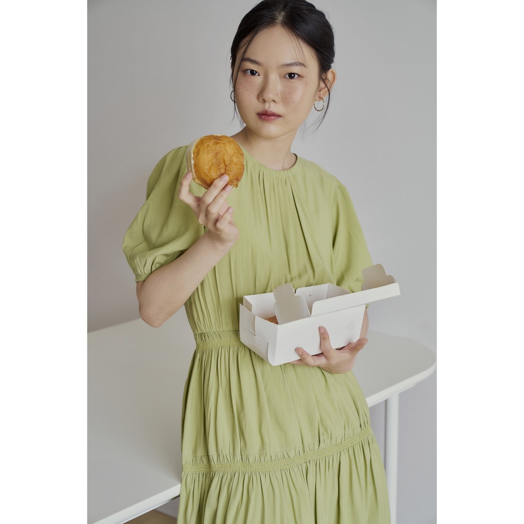 Happy Zoo - Đầm dài tay ngắn rã thun ( 3 màu ) | BigBuy360 - bigbuy360.vn