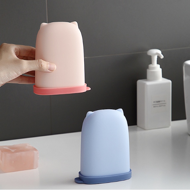 Hộp Silicone Đựng Xà Phòng Có Nắp Đậy JP5
