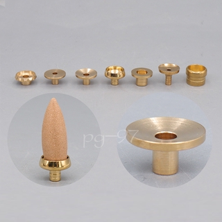 Đế hình trụ bằng đồng cắm nhang nụ nhiều kiểu dáng tùy chọn