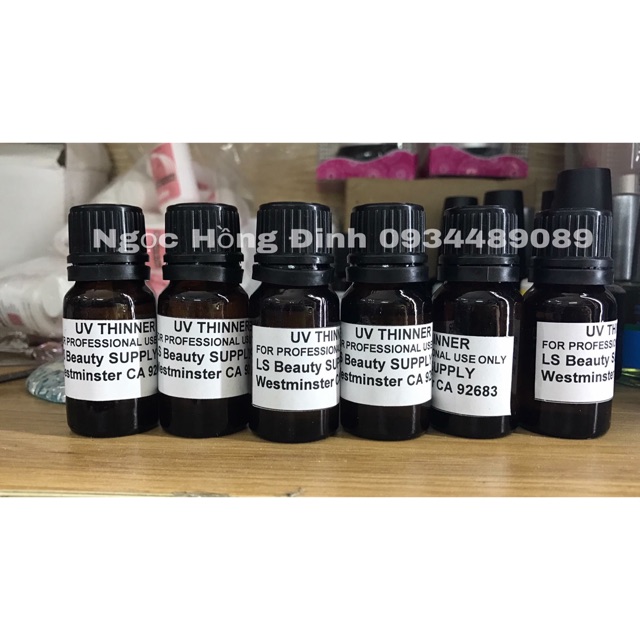 Nước pha sơn GEL chai 10ml