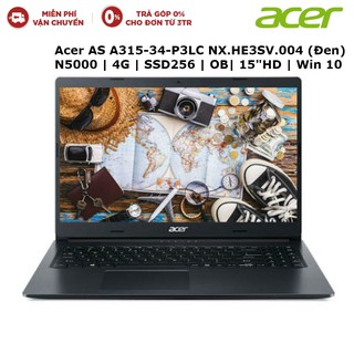 Laptop acer as a315-34-p3lc nx.he3sv.004 n5000 | 4g | ssd256 | 15 | win 10