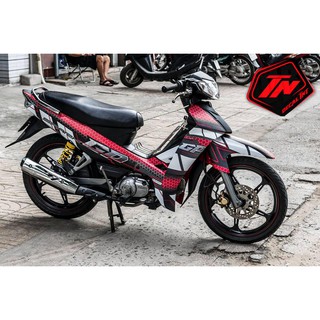 Tem Trùm Sirius Spark đỏ đen