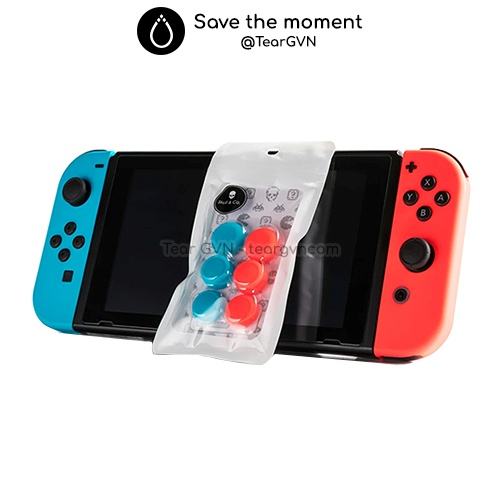 Bộ nút bọc Analog (Skull &amp; co) cho Nintendo Switch  / Lite - Vỉ 3 cặp