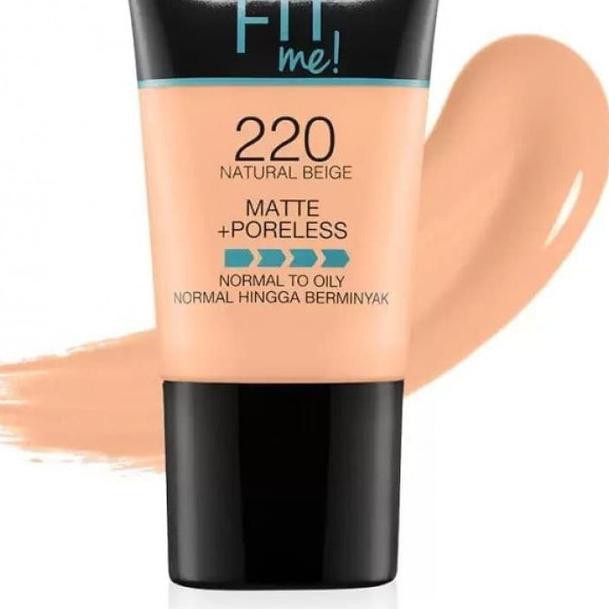 (Hàng Mới Về) Kem Nền Maybelline Fit Me Lì + Che Lỗ Chân Lông 18ml (128 Màu Nude Ấm Áp