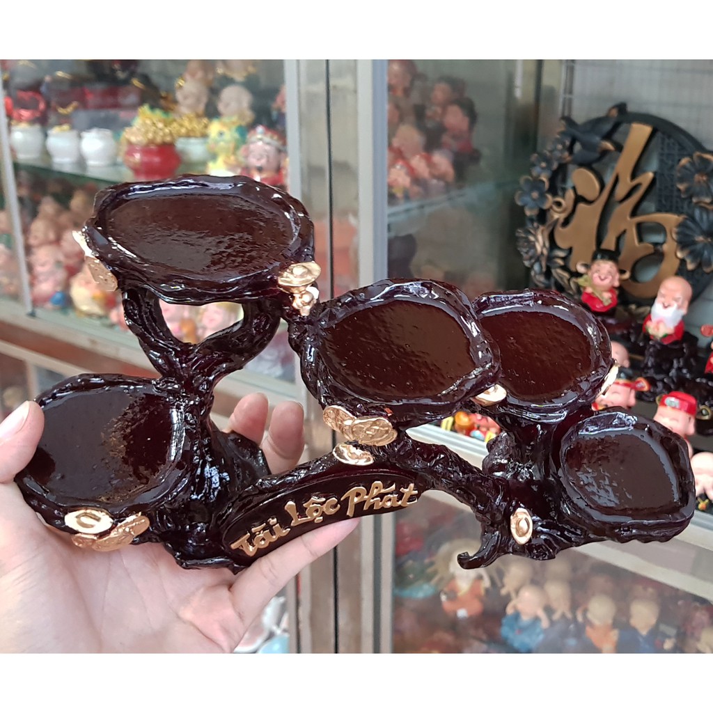 Chân đế ngang 5 ô Tài Lộc Phát - mẫu mới thuần Việt ánh vàng | BigBuy360 - bigbuy360.vn