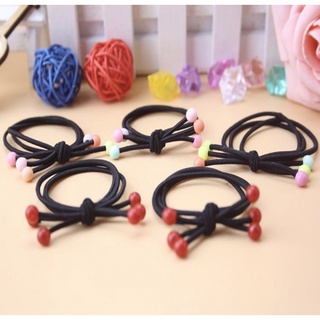 Cột tóc, dây buộc tóc nơ trái chery bé xinh