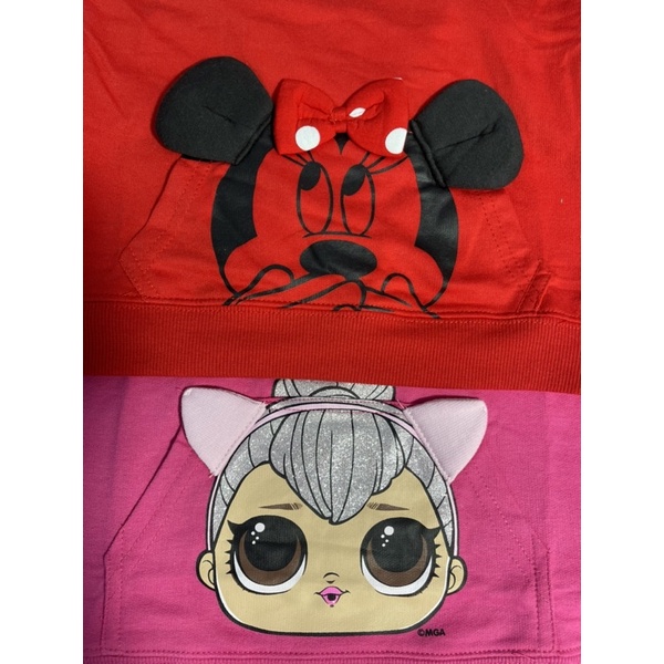 Bộ quần áo bé gái MNE LOL 2-7 tuổi  Sét bộ bé gái cotton nỉ da cá xuất dư 0822