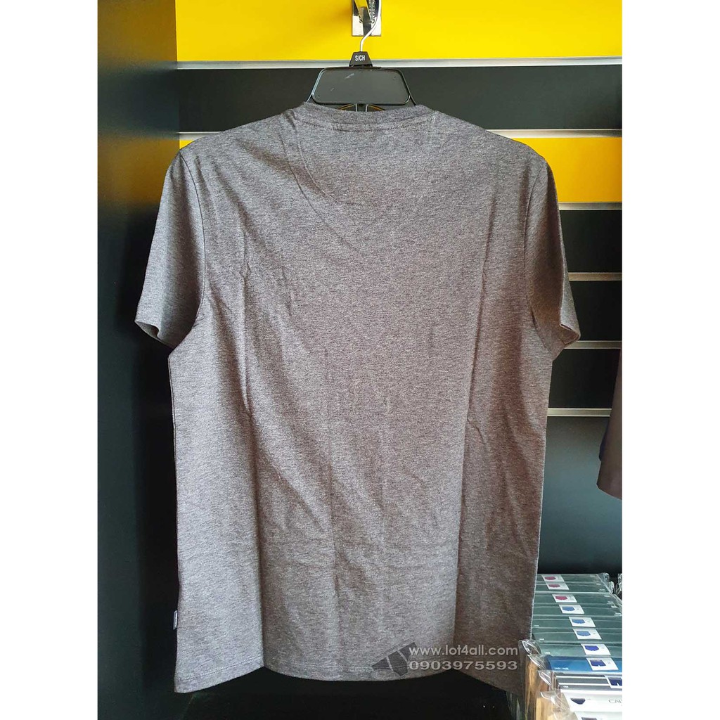 [AUT.] Áo thun nam Calvin Klein 6301 Liquid Touch Slim Fit V-neck T-Shirt Storm Grey