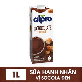 Sữa hạnh nhân vị socola đen bổ sung dinh dưỡng Alpro 1L
