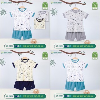 Bộ quần áo cộc cài vai bamboo ur2029