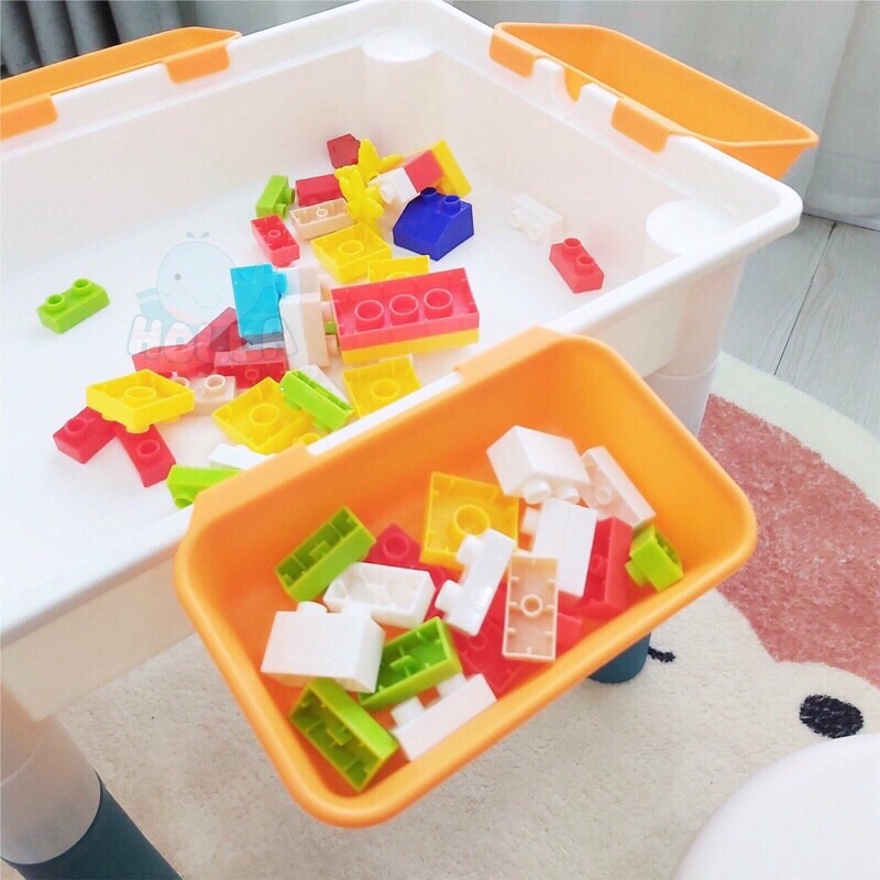 Bàn lego đa năng size to Holla cho bé