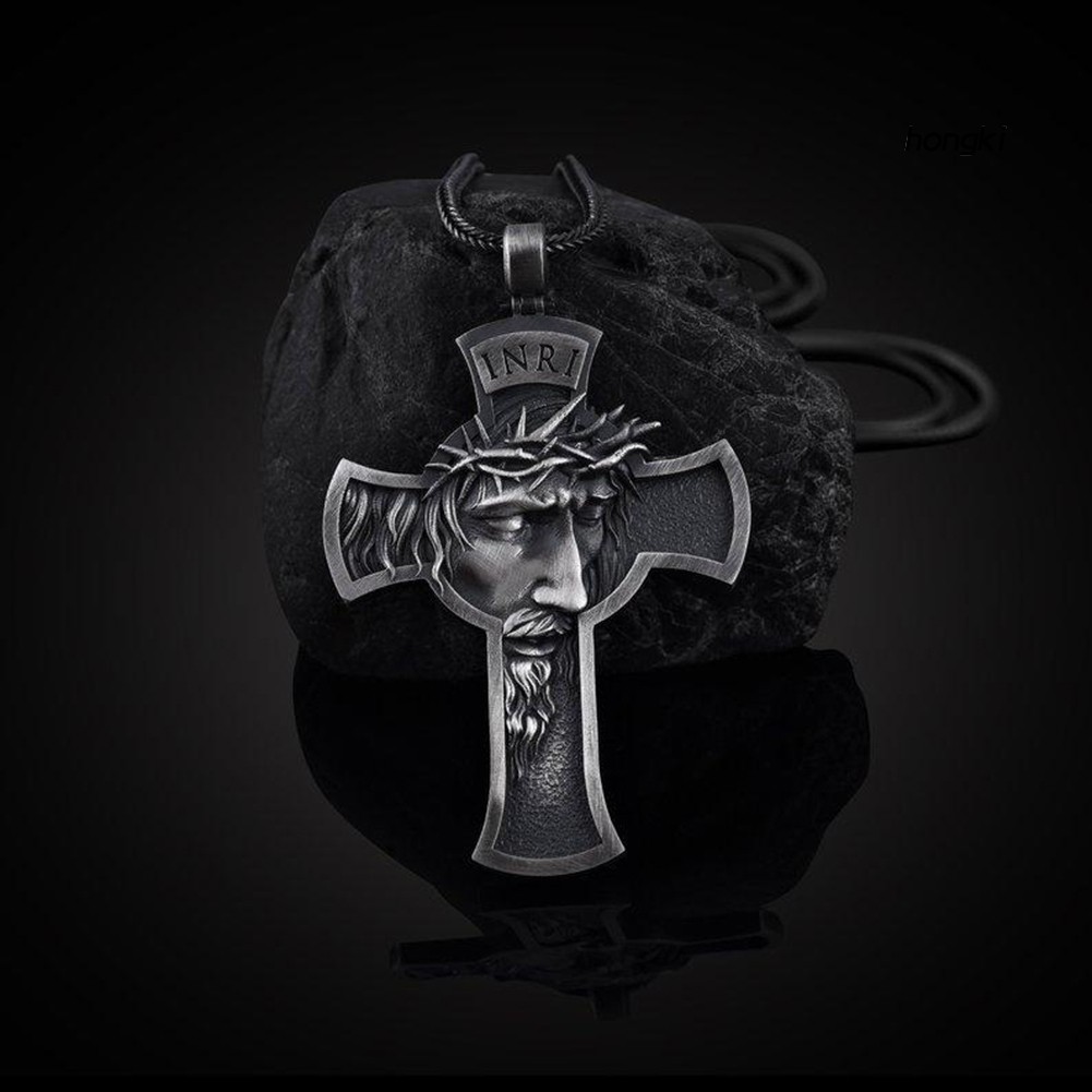 vòng cổ Hợp Kim Mặt Thánh Giá Thời Trang Cho Nam