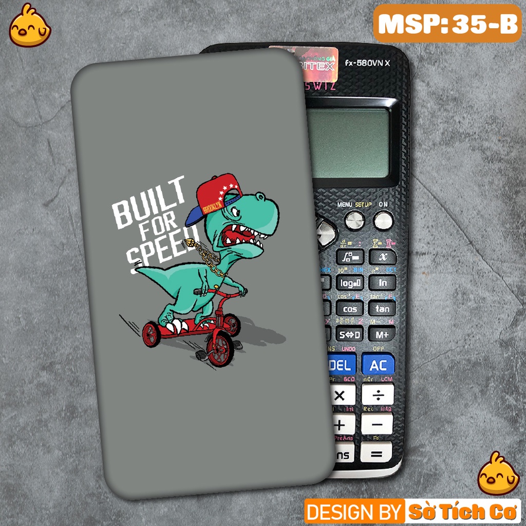 Miếng decal dán máy tính fx-570, fx-580, fx-880, Casio, Vinacal,... Cute Funny 2 MSP: 35