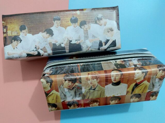 Bóp viết túi đựng bút 4D Kpop BTS, EXID, TWICE, BLACKPINK, GOT7, EXO, TFBOYS, BIGBANG, SEVENTEEN