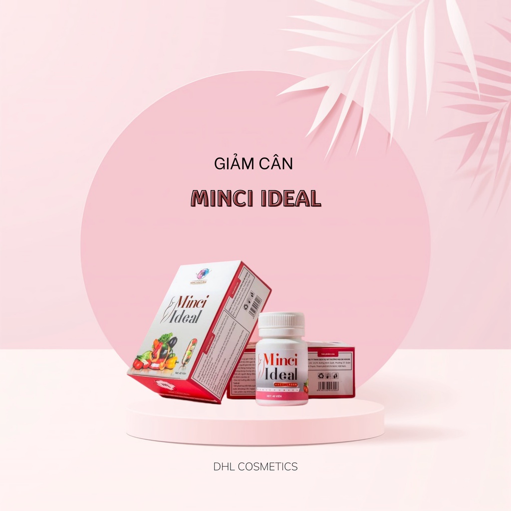 Viên Uống Hỗ Trợ Giảm Cân Minci Ideal Magiccurves 40 Viên - DHL COSMETICS