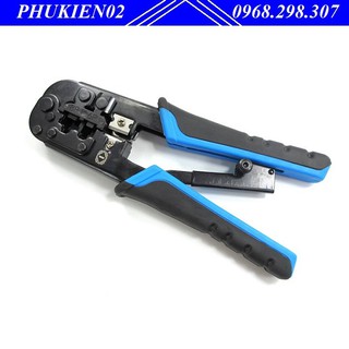 Kìm bấm mạng đa năng chính hãng Talon TL-568R - Kìm đa năng bấm được đầu mạng RJ45, RJ11, RJ12