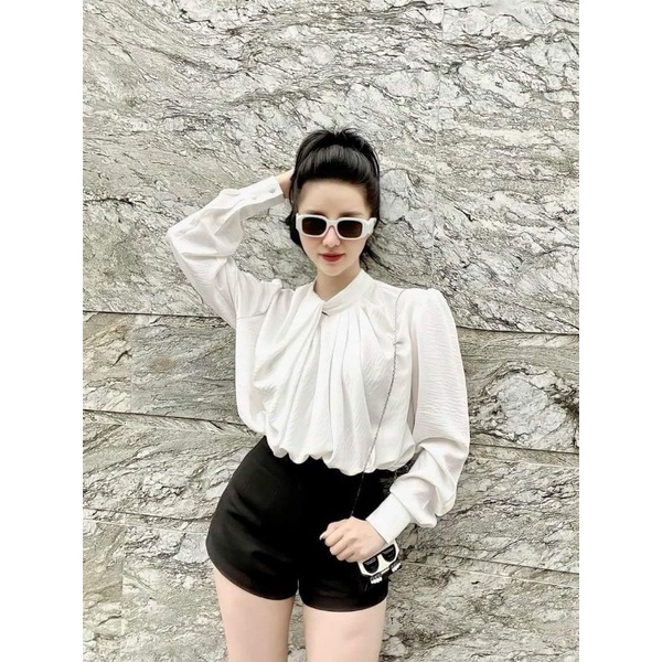 Quần sooc ôm khóa sau hàng QCL1