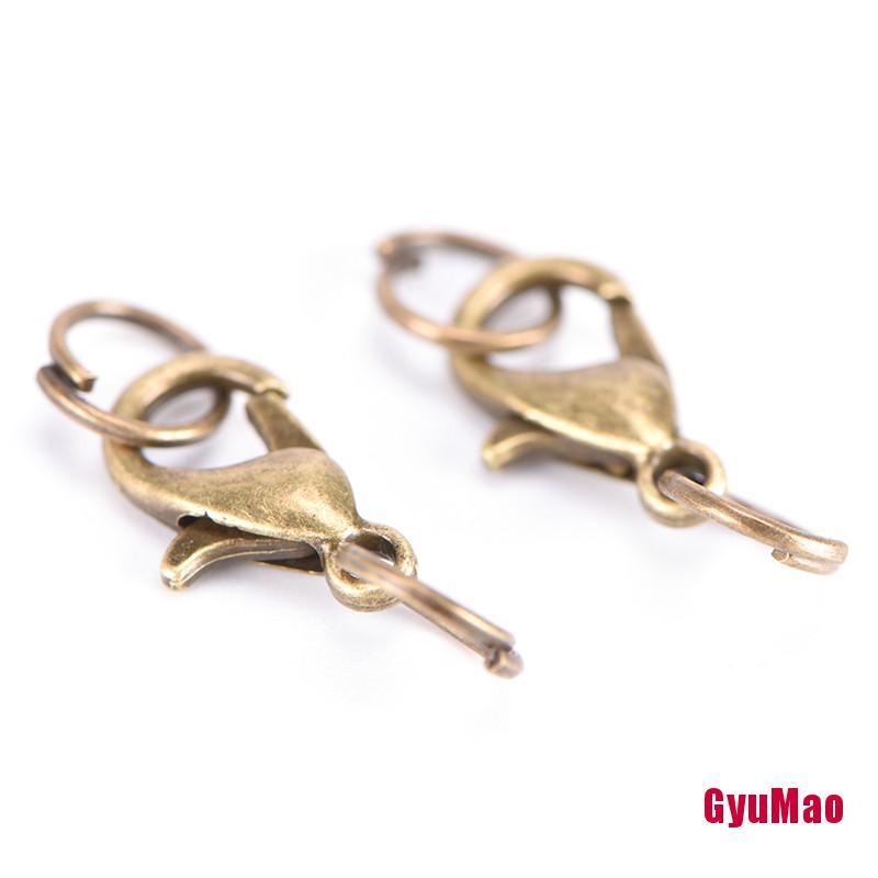 Bộ 20 Móc Cài Càng Cua Bằng Hợp Kim Dùng Làm Đồ Trang Sức DIY