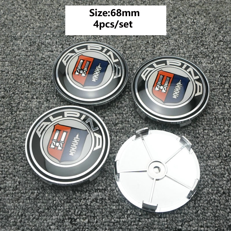 Mới Miếng Dán Trang Trí Vô Lăng Xe Hơi alpina Chất Lượng Cao