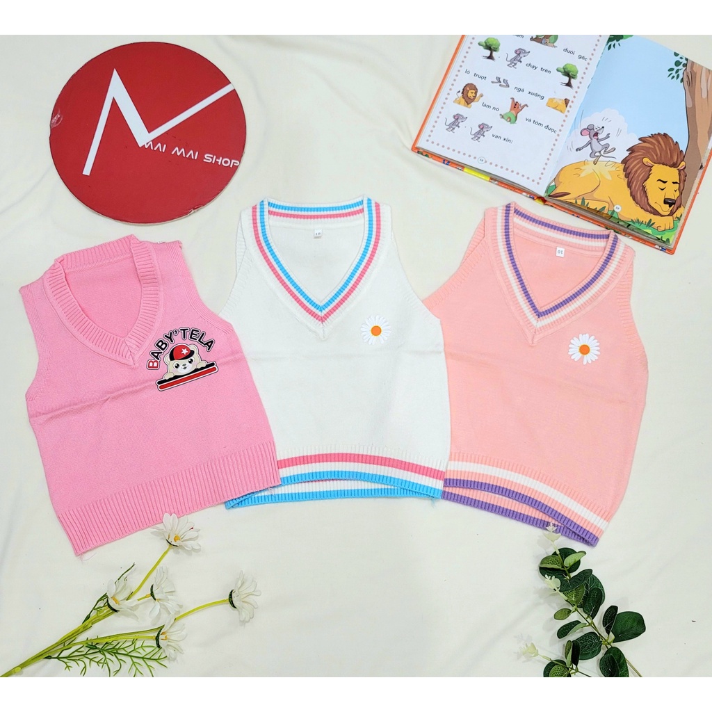 Áo ghile, gi lê len  cho trẻ em 10-20 kg-Bảng 6