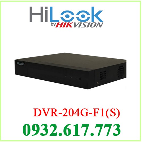 Đầu ghi hình TVI-IP 4 kênh HILOOK DVR-204G-F1(S)