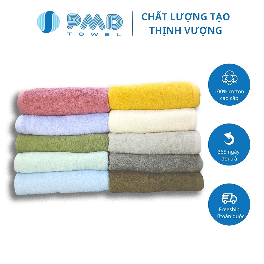 Khăn tắm xuất Nhật giá rẻ cotton cao cấp loại mỏng mềm nhẹ nhanh khô thấm nước rất tốt không bị phai màu rụng lông