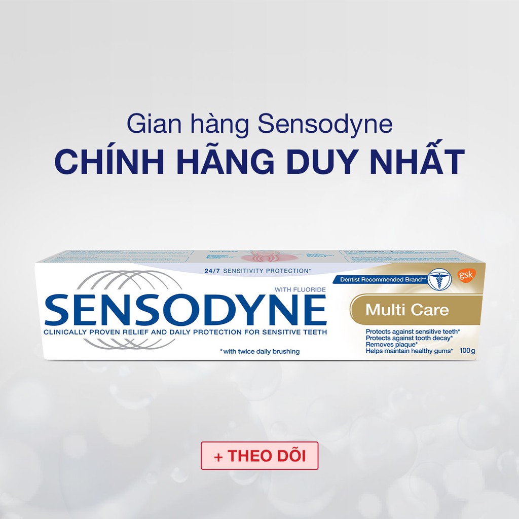 ( Mypham35 ) Kem Đánh Răng Sensodyne Multi Care 100g