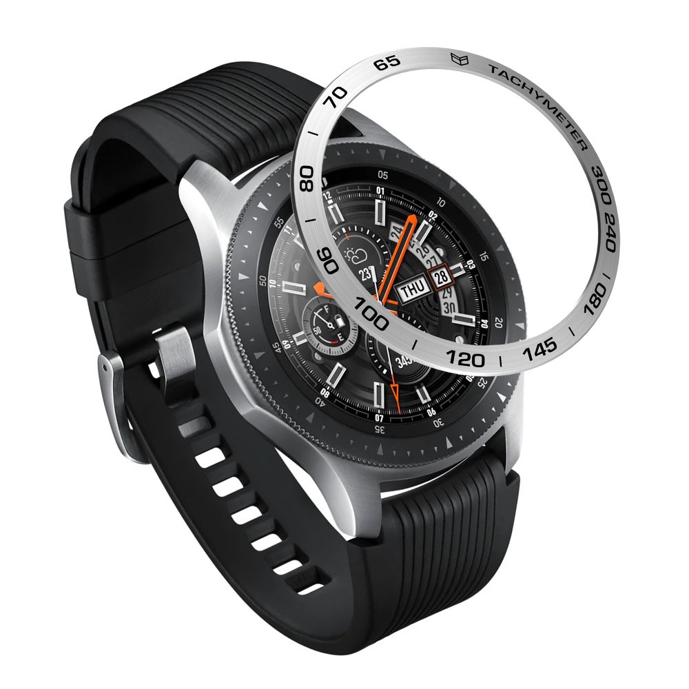Vòng bezel bằng thép không gỉ bảo vệ mặt đồng hồ Huawei GT 2 46mm/Gear S3/Galaxy 46mm