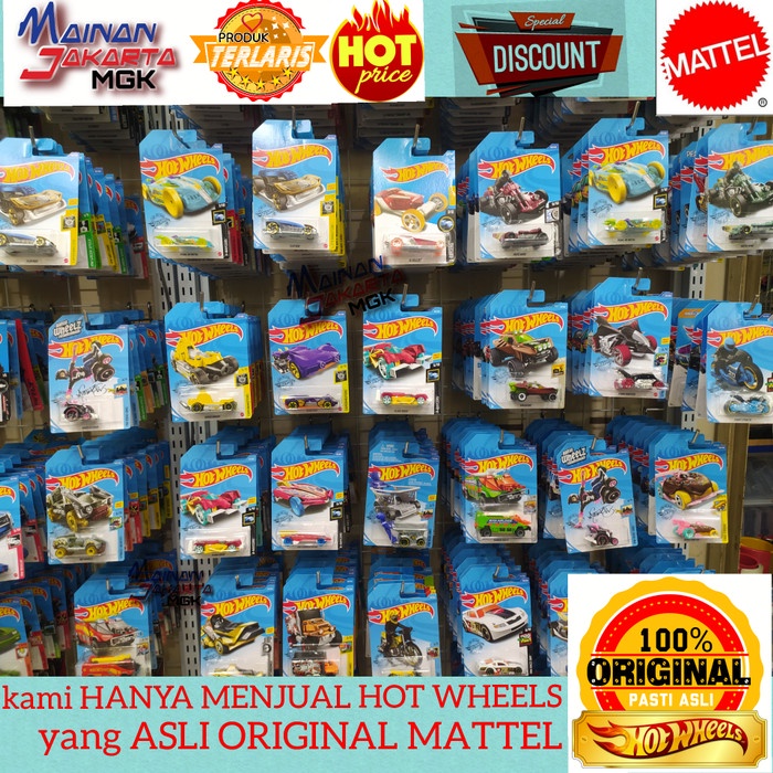 HOT WHEELS Set 5 bánh xe hotwheels mini màu ngẫu nhiên