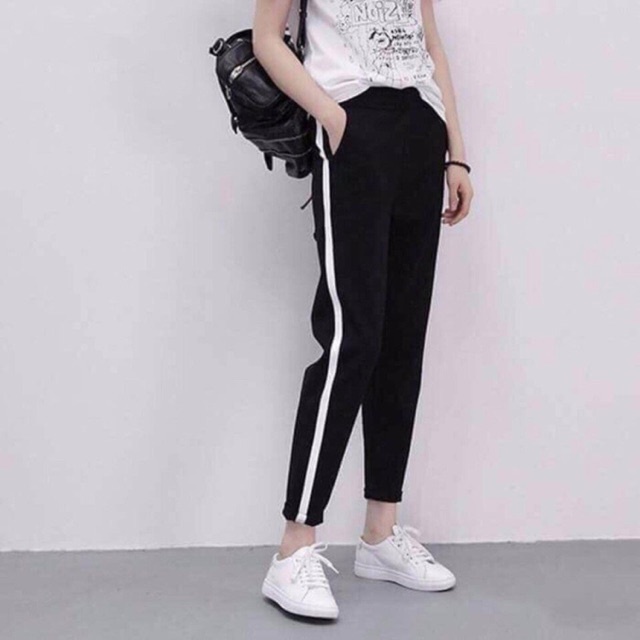 Quần baggi cạp chun chất umi hàn loại 1