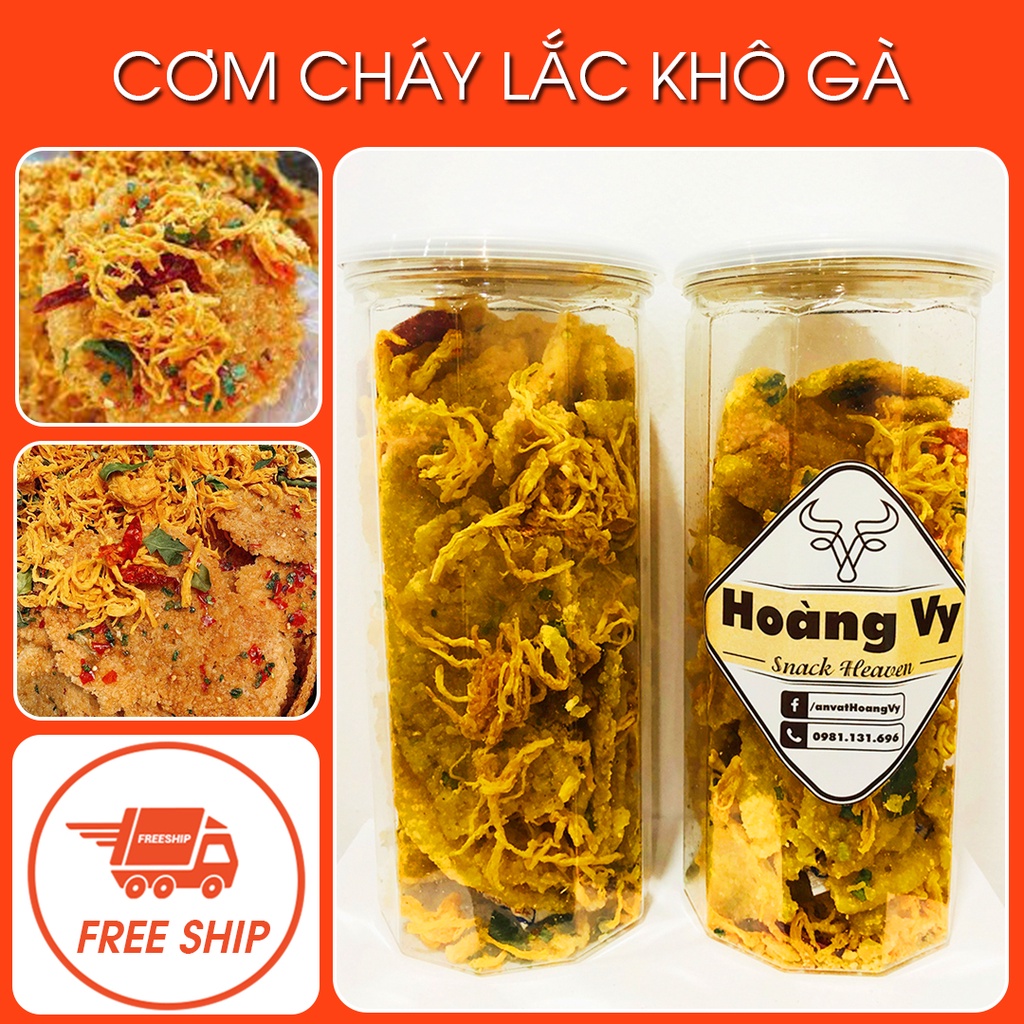[SALE ⚡ Freeship] Cơm Cháy Khô Gà 300g, cơm cháy giòn lắc khô gà siêu Ngon vừa Rẻ và Chất Lượng