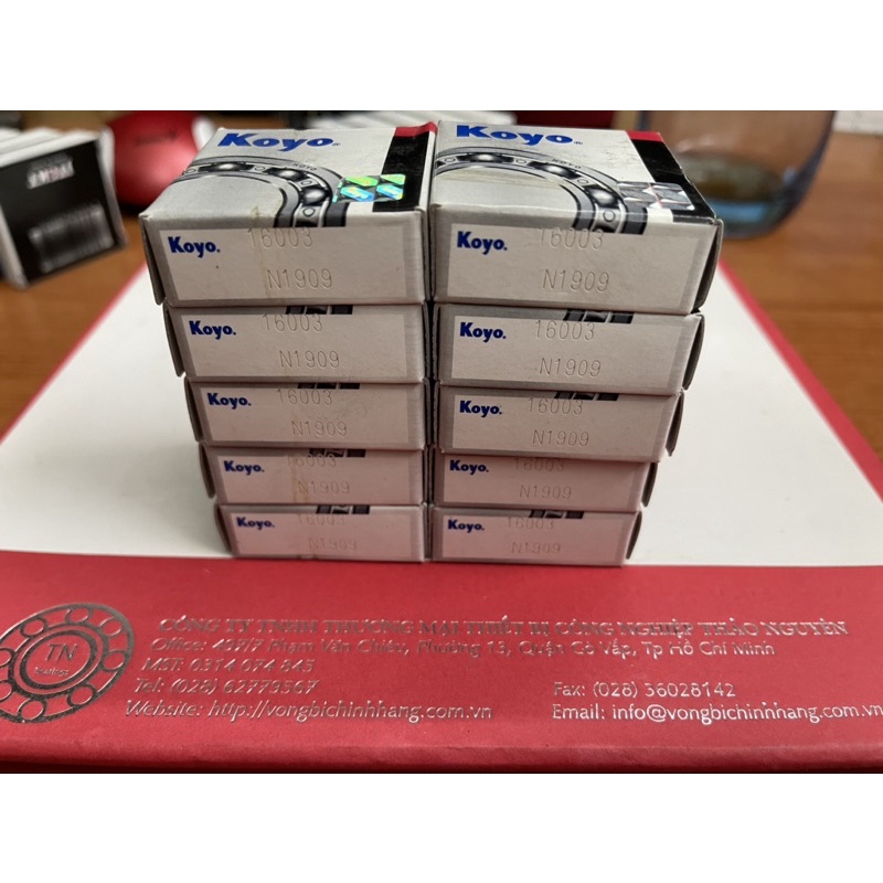 Vòng bi bạc đạn 16004 - Hàng chính hãng Koyo/Japan