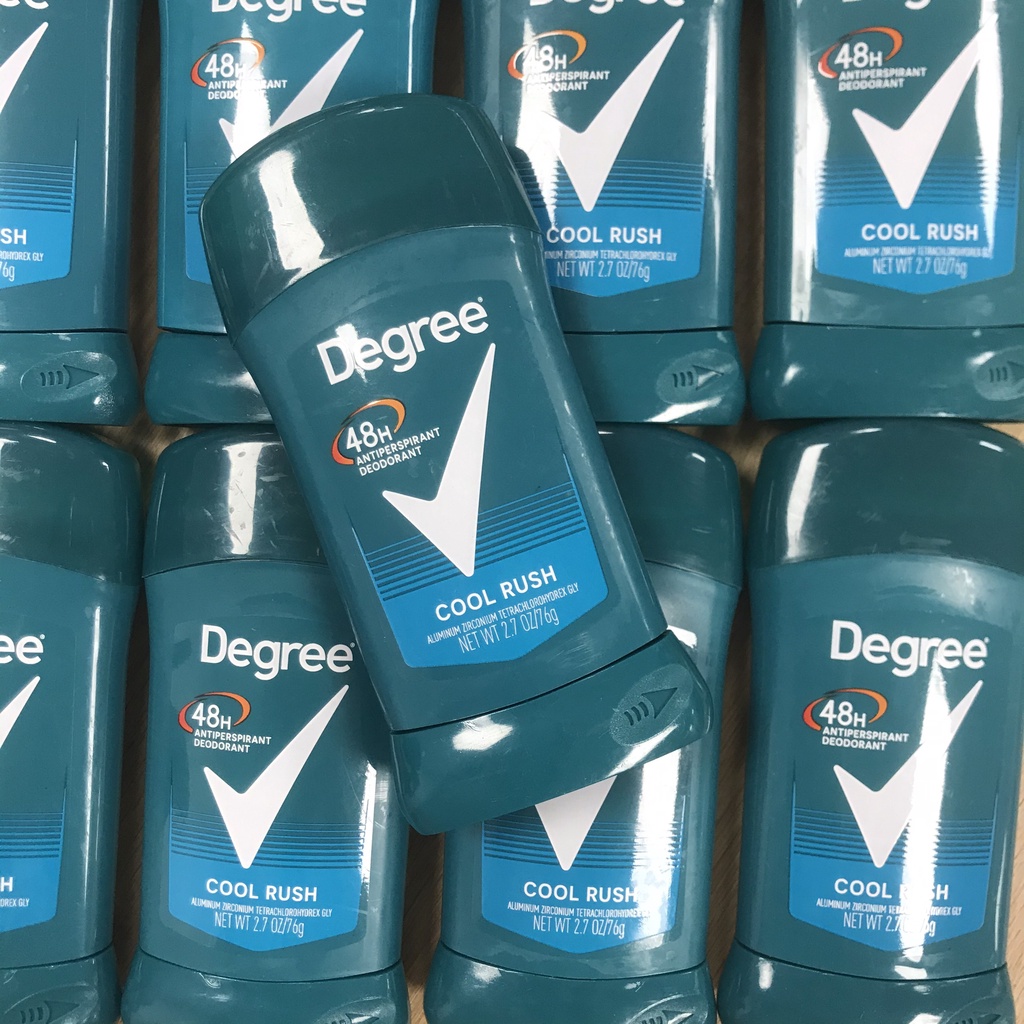 Lăn nách Degree Men 48h Antiperspirant 76g/ Lăng khử mùi nam - Mẫu mới