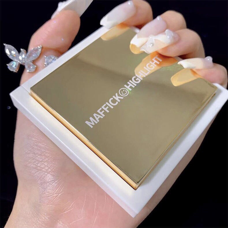 Phấn nhũ bắt sáng mặt cười MAFFICK Inverted Glamour Highlight Powder xinh xắn trendy lâu trôi MAFI24 | BigBuy360 - bigbuy360.vn
