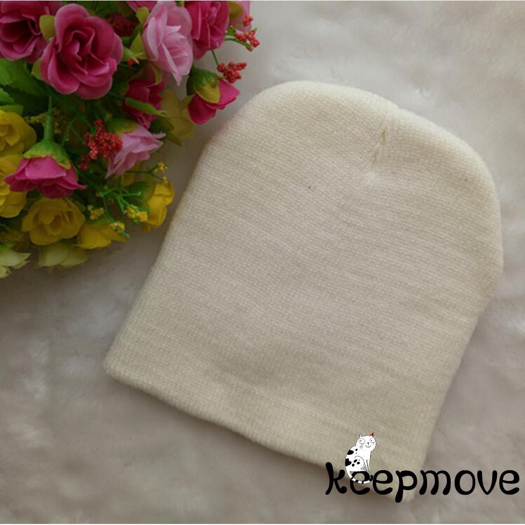 Nón len ấm áp xinh xắn dành cho bé