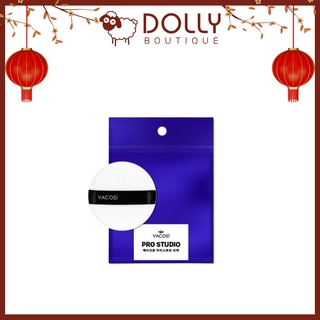 Bông Phấn Khô Tròn Nhỏ Vacosi Prs Small Round Pro Puff - PK02 - 1 Cái