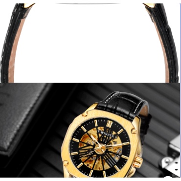Đồng hồ cơ nam T-Winner lộ máy độc đáo - Đồng hồ nam cao cấp