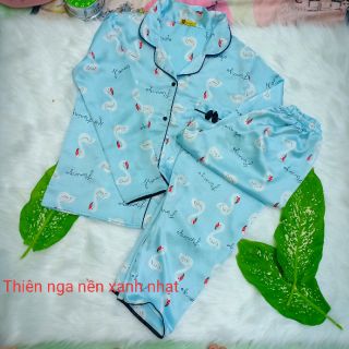 Đồ bộ mặc nhà lụa satin cao cấp