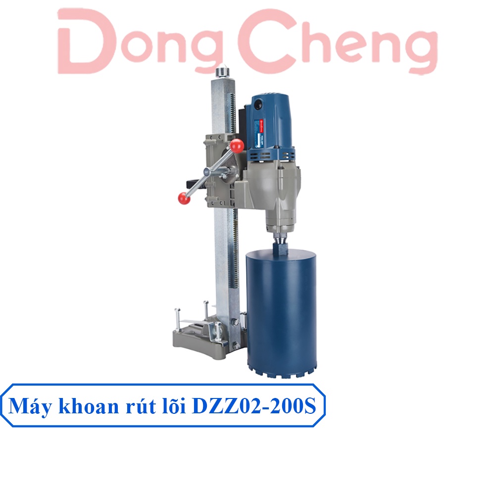 Máy Khoan Rút Lõi Dongcheng DZZ02-200S Công Suất 3500W - Khả Năng Khoan 200mm