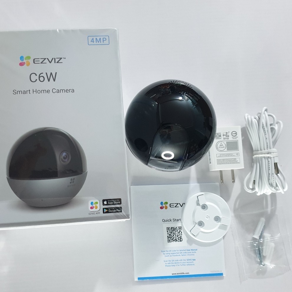 Camera wifi đa năng Ezviz C6W (4MP) 2K Quay quét 360 độ Hàng Chính Hãng