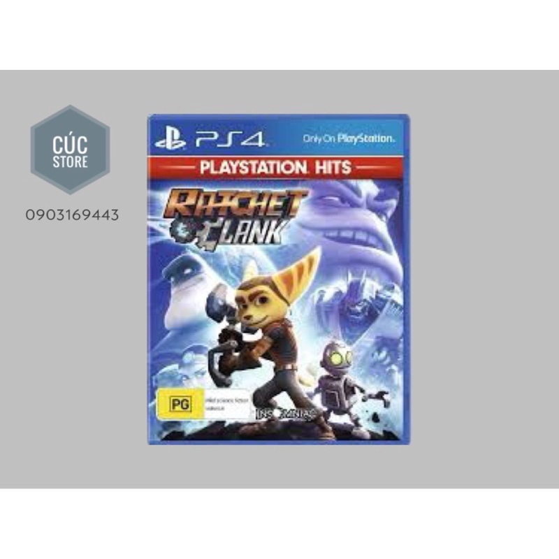 Đĩa chơi game PS4: Ratchet Clank