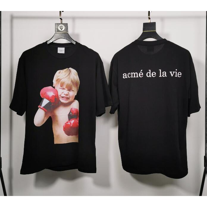 Áo Thun Cotton Ngắn Tay Thêu Họa Tiết Đơn Giản Cho Nam Và Nữ ADLV