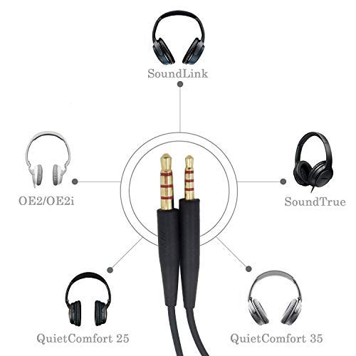 Dây Cáp Chuyển Đổi Âm Thanh 2.5mm Sang 3.5mm Chuyên Dụng Cho Tai Nghe B-Ose Qc25 Qc35 Oe2 Live2